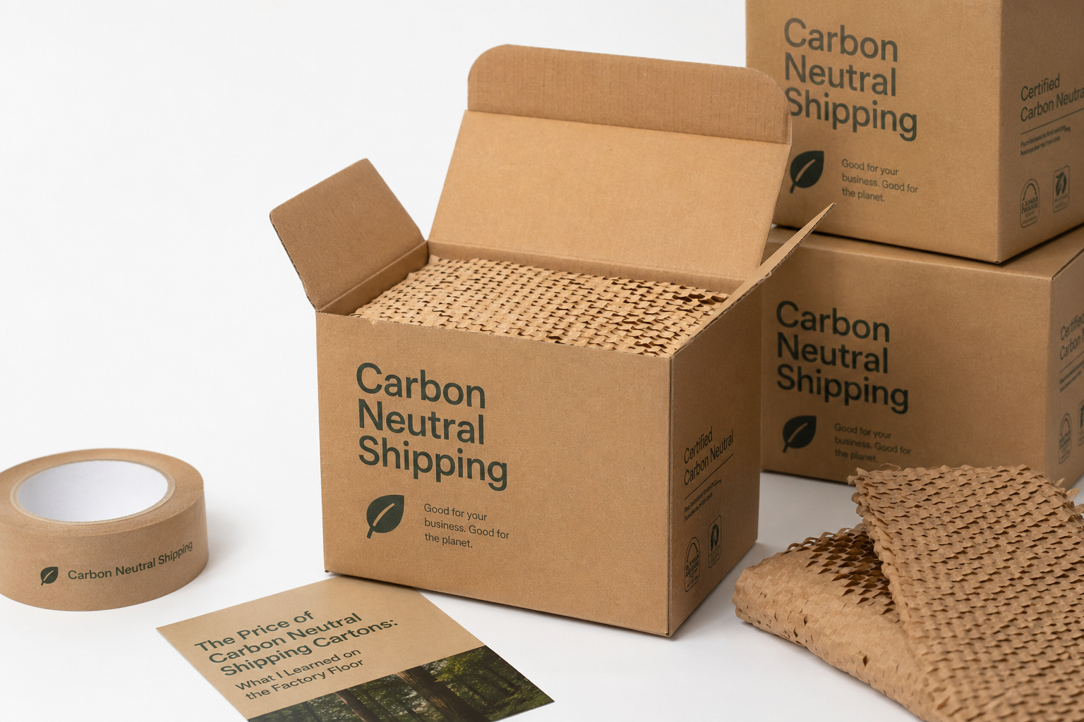 Price of Carbon Neutral Shipping Cartons: Real Costs