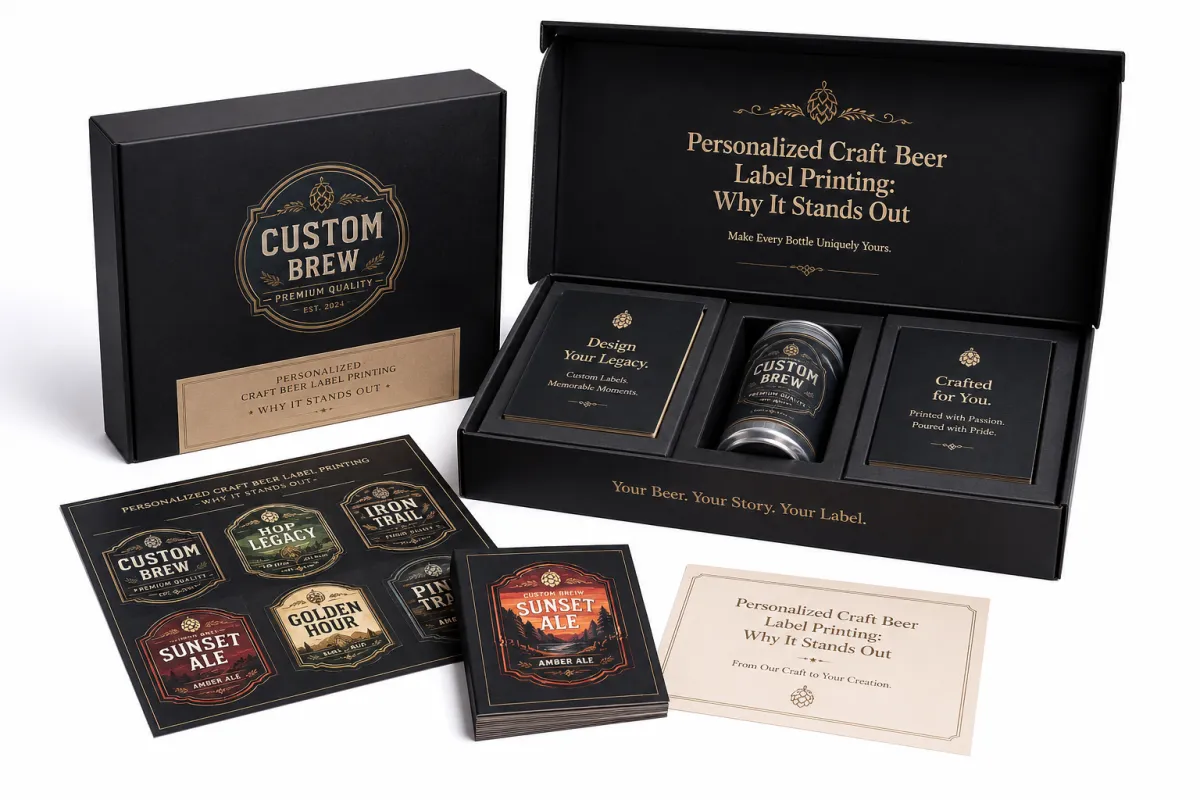 Personalized Craft Beer Label Printing: Cost Brief