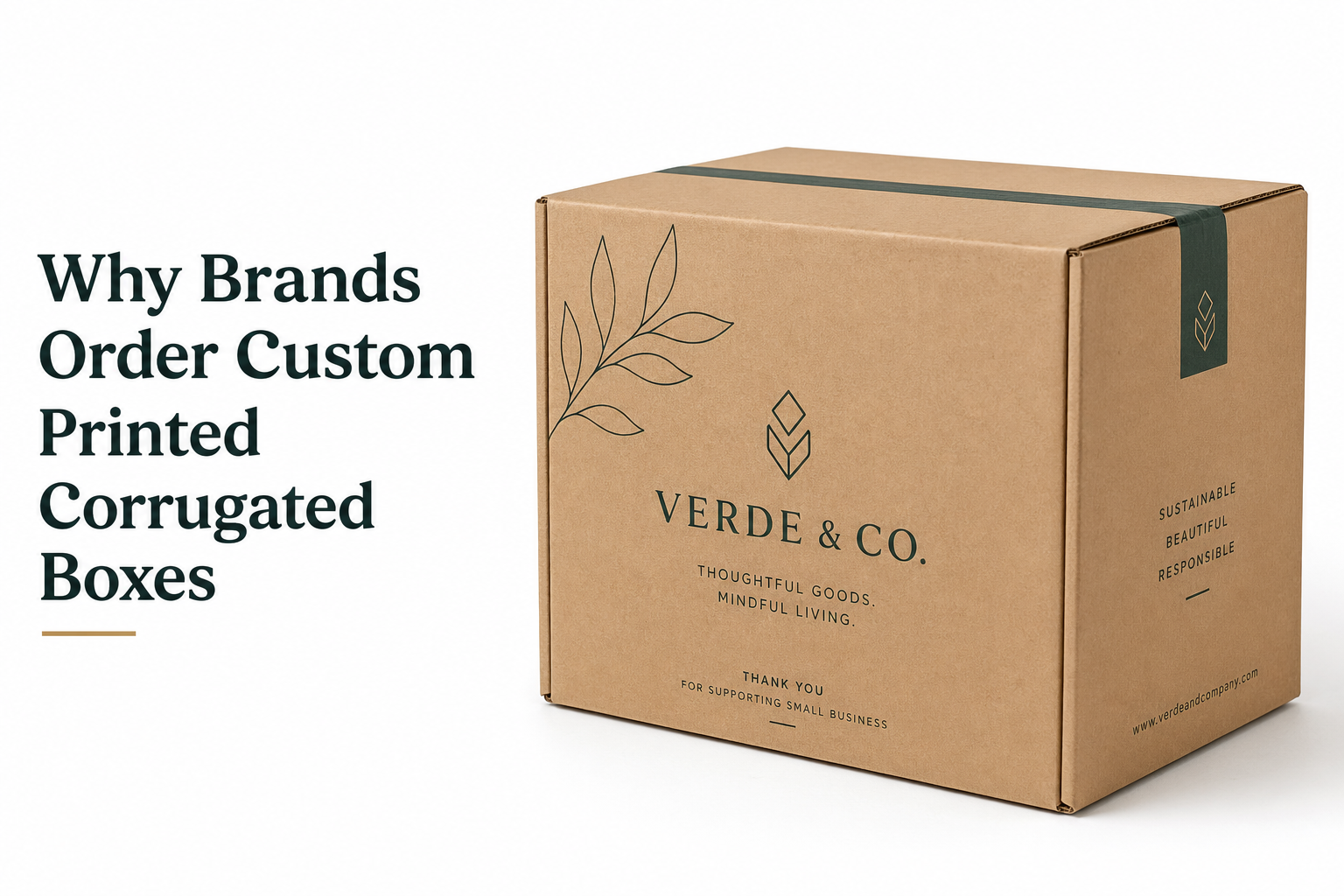 Order Custom Printed Corrugated Boxes for Better Shipping