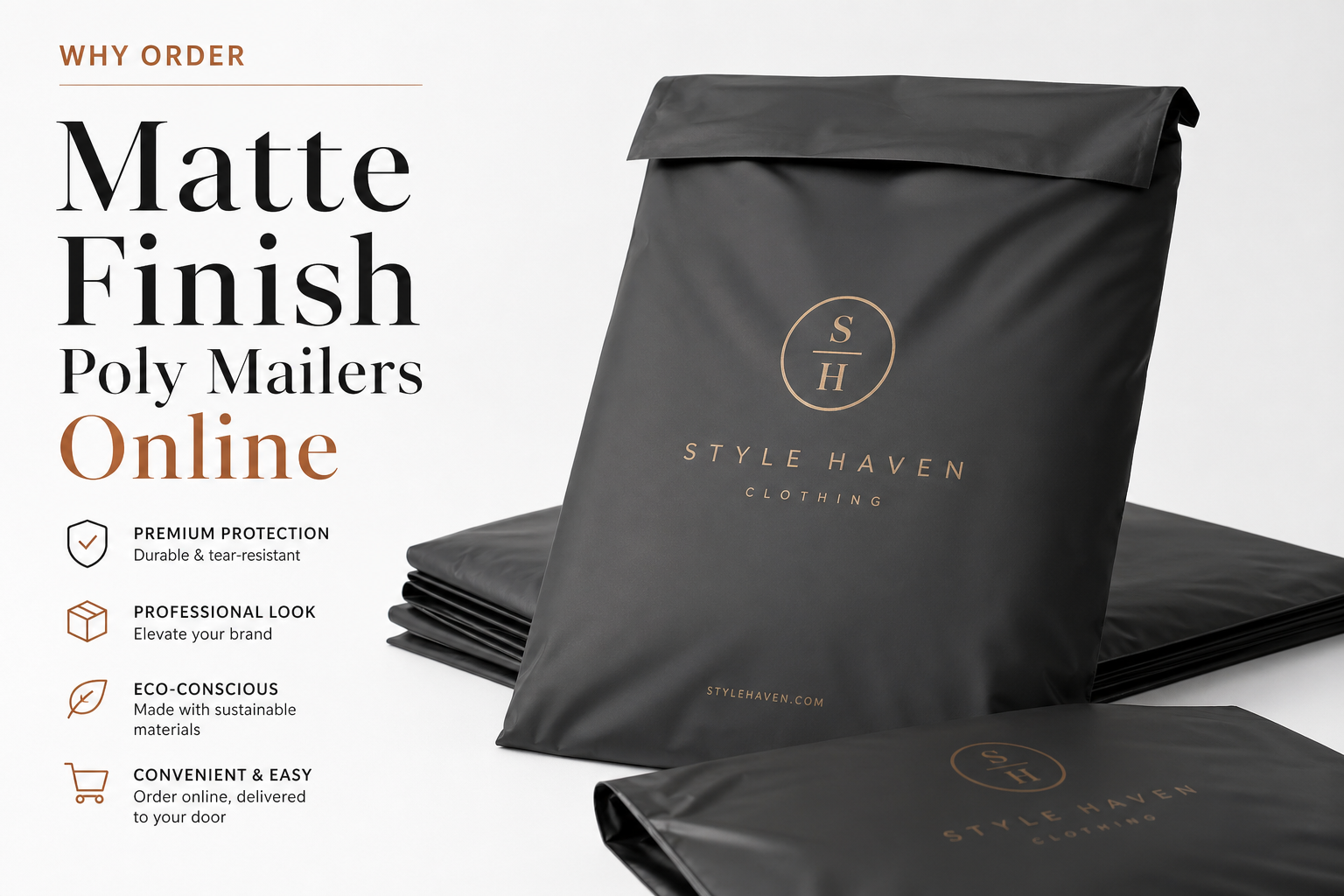 Order Matte Finish Poly Mailers Online: Buyer Guide
