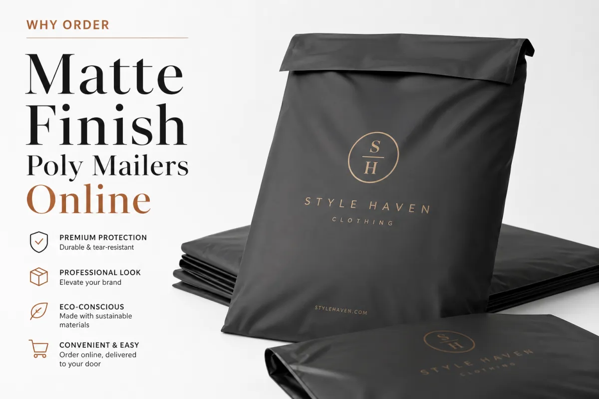 Order Matte Finish Poly Mailers Online: Buyer