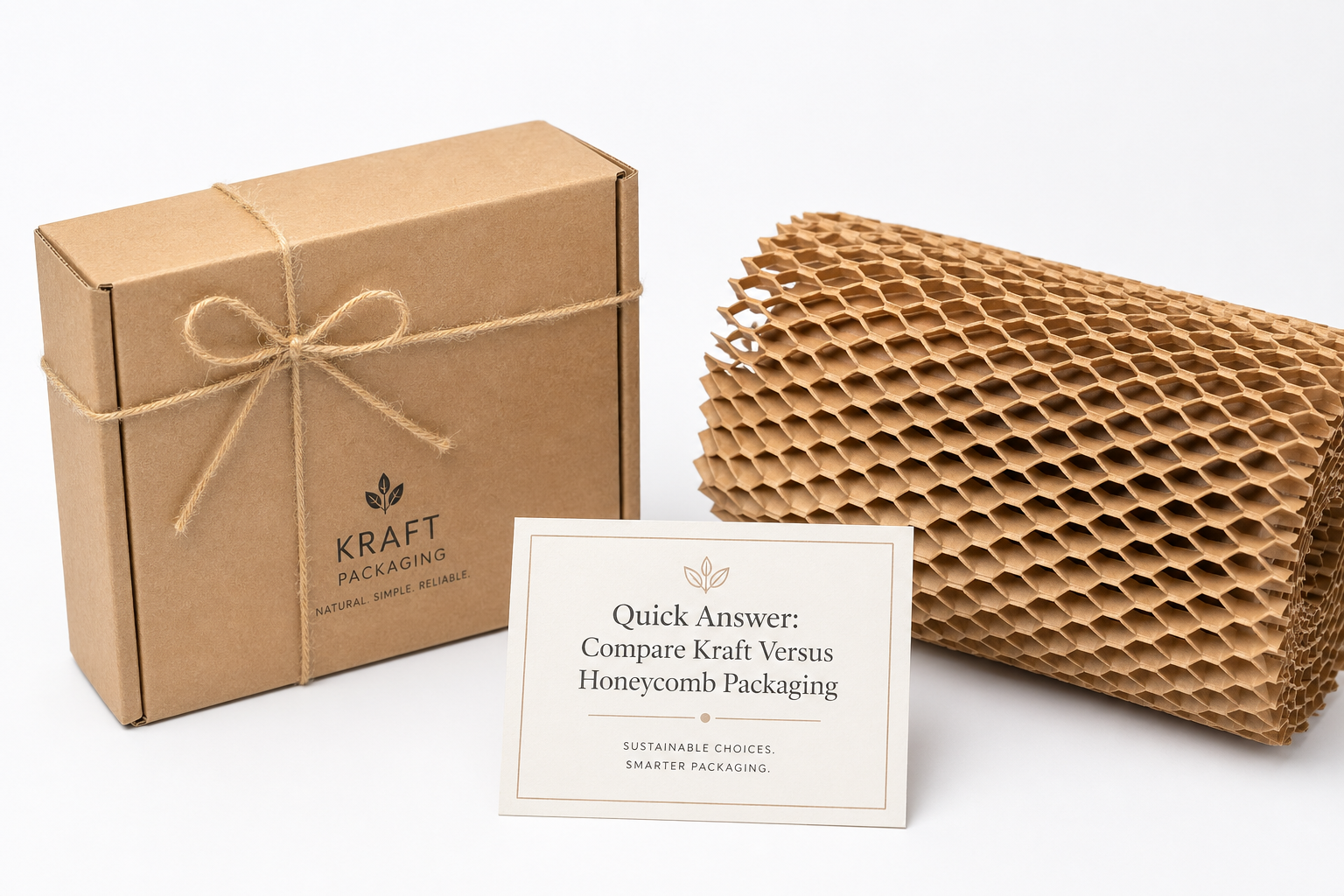 Compare Kraft Versus Honeycomb Packaging: Honest Review