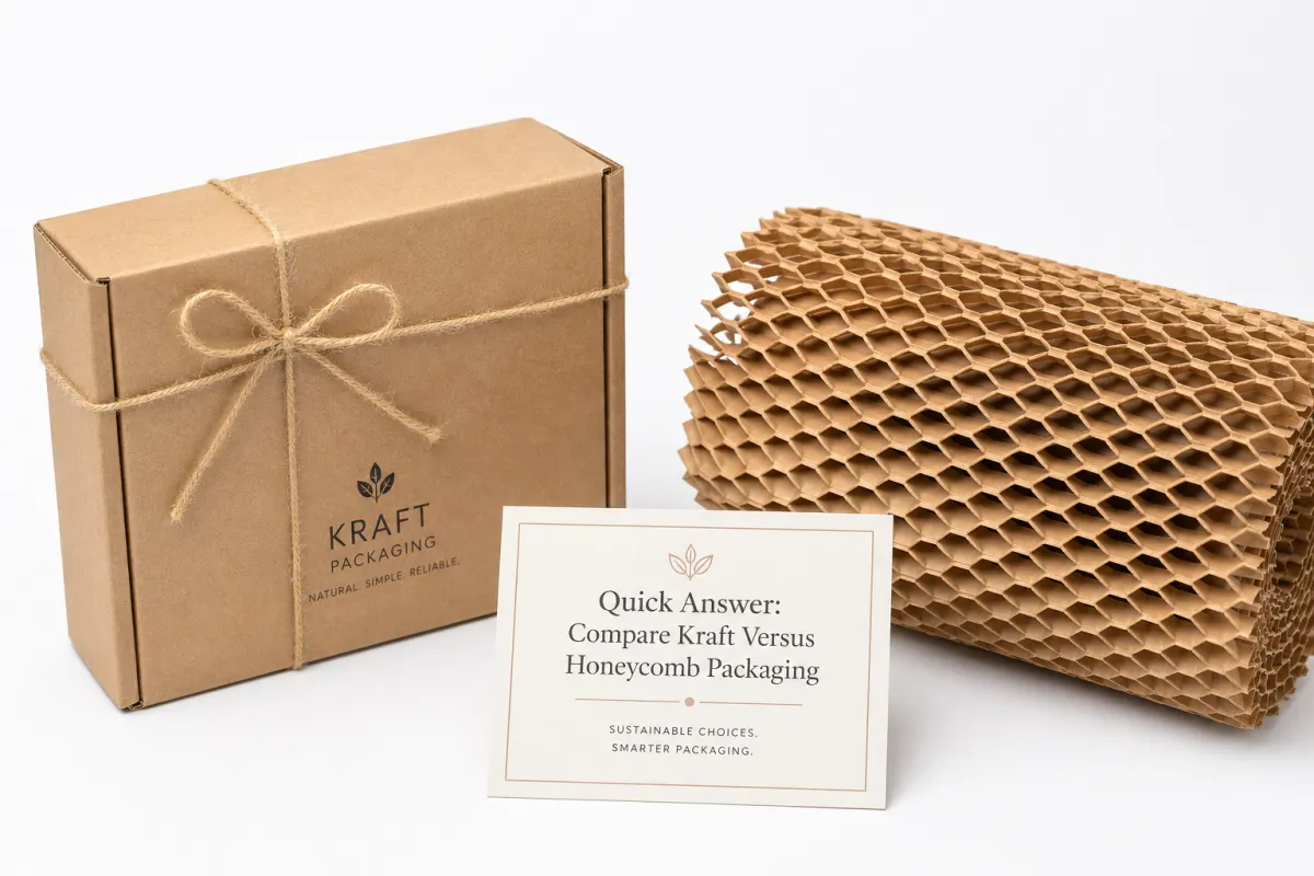 Compare Kraft Versus Honeycomb Packaging
