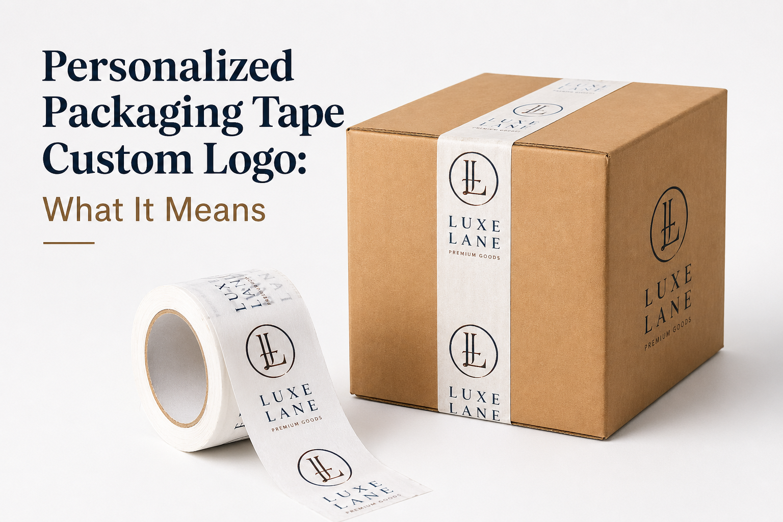 Personalized Packaging Tape Custom Logo: How It Works