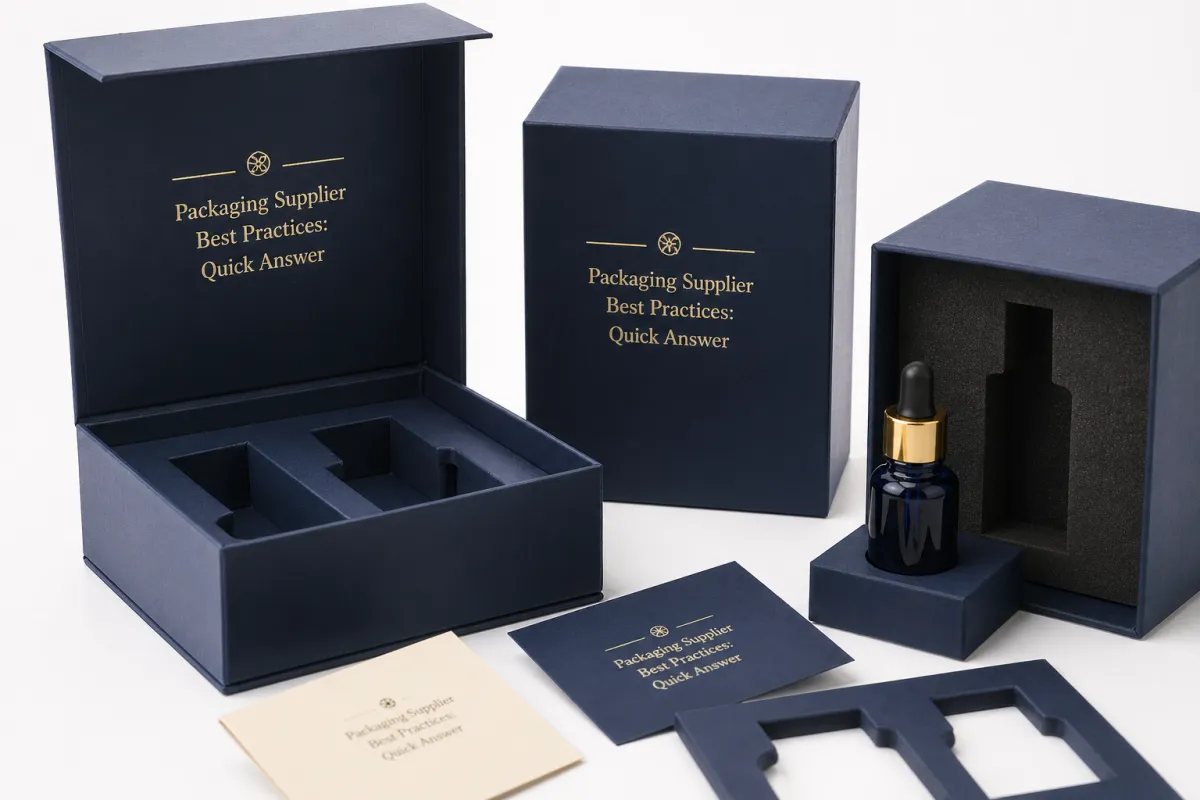 Packaging Supplier Practices for Better Vendors