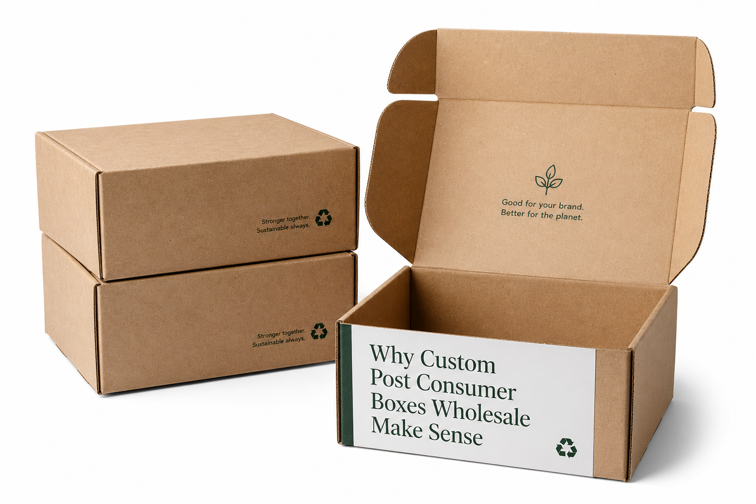 Custom Post Consumer Boxes Wholesale: Pricing and Specs