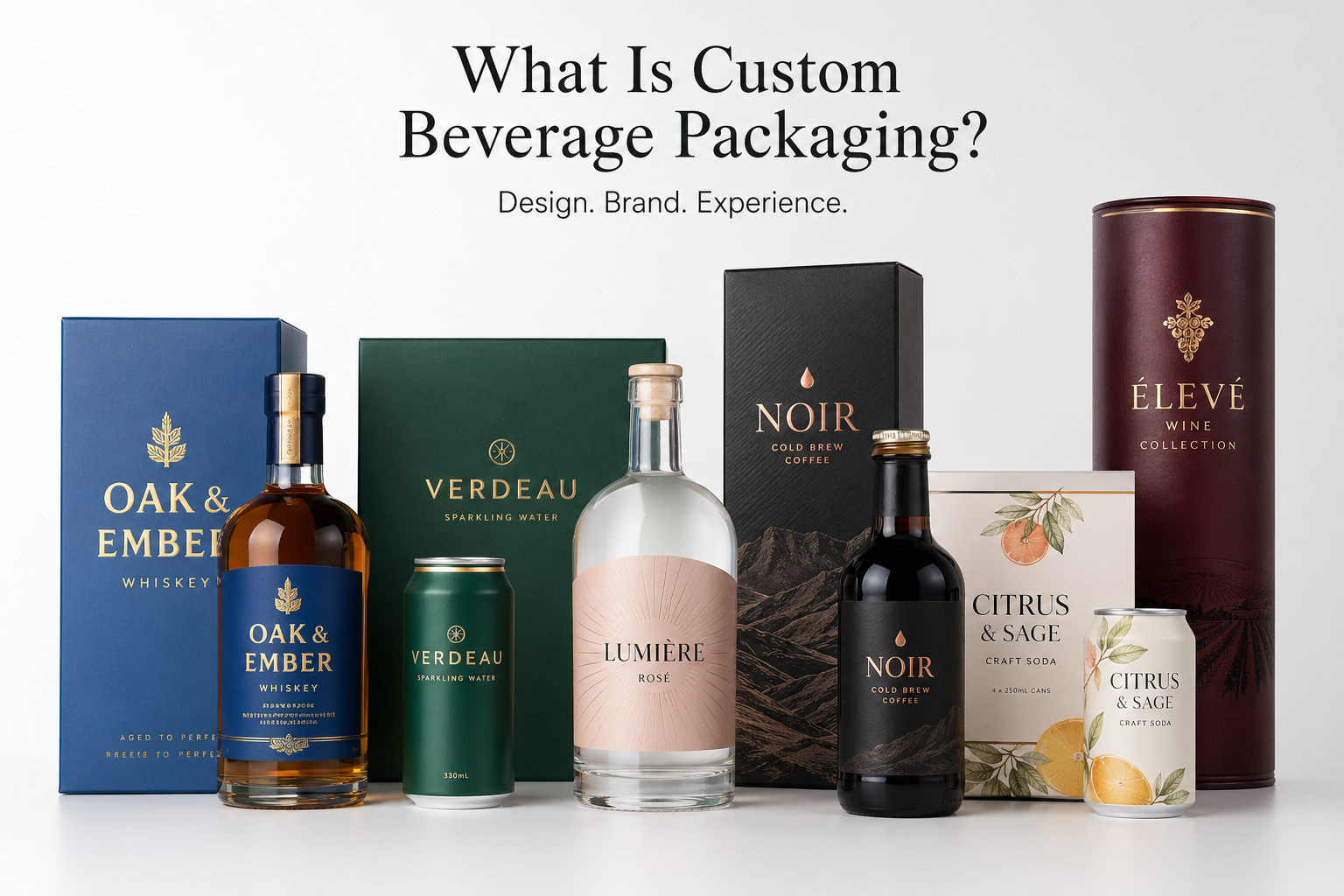 Custom Beverage Packaging: What It Is and How It Works