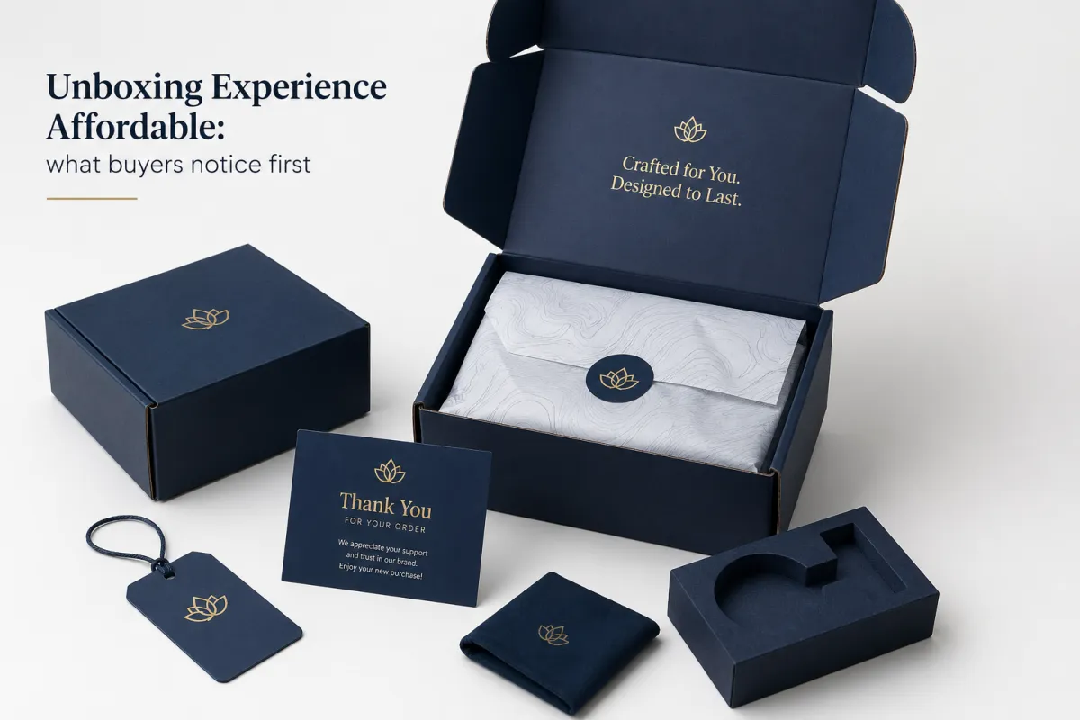 Unboxing Experience Affordable Packaging Buyer Review