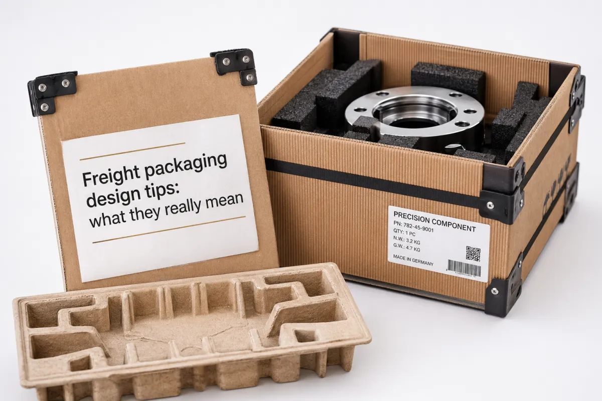 Freight Packaging Design for Safer, Cheaper Loads