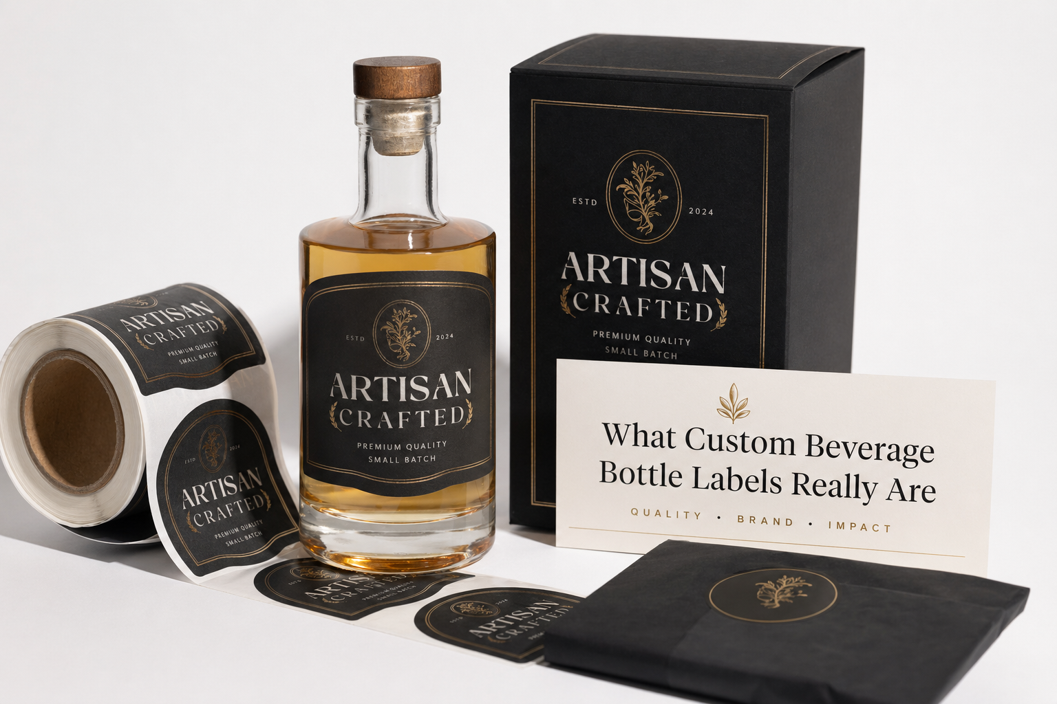 Custom Beverage Bottle Labels: What Actually Works Best