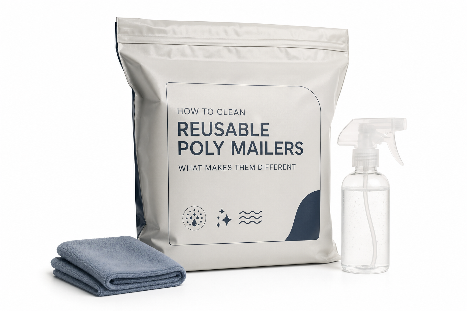How to Clean Reusable Poly Mailers Without Ruining Them