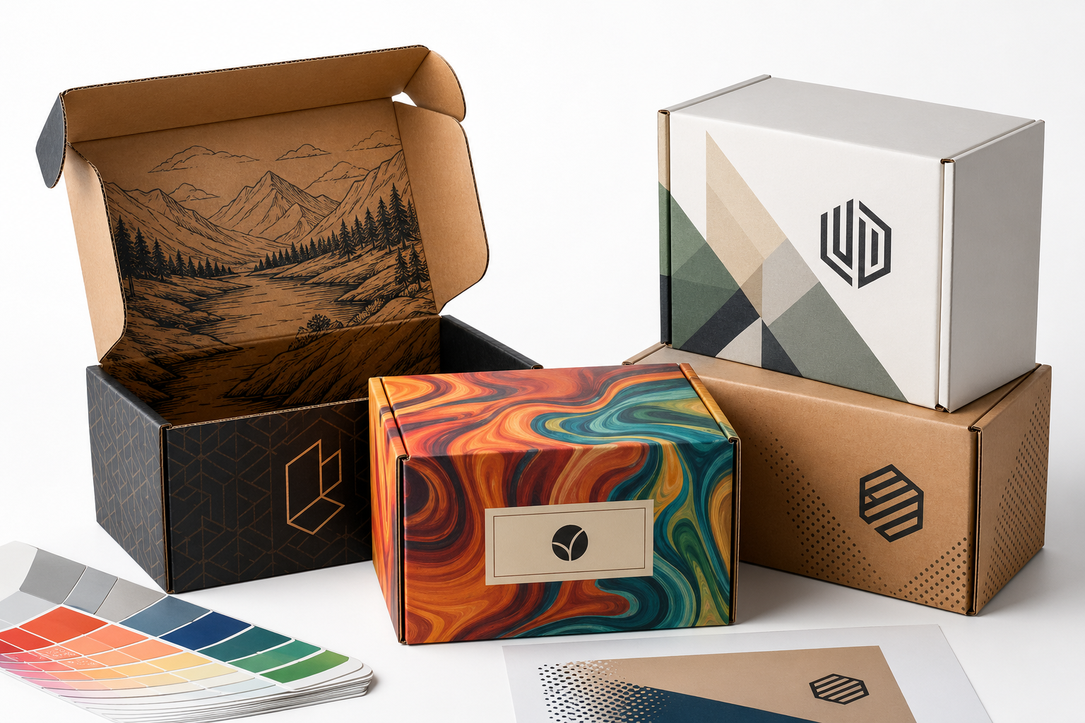 Corrugated Boxes Custom Printed: Practical Brand Guide