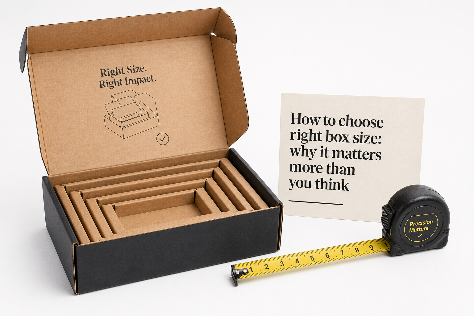 How to Choose Right Box Size for Custom Packaging That Fits