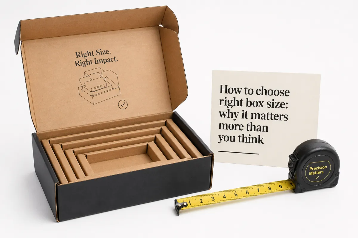 How to choose right box size: why it matters more than you think - CustomLogoThing packaging example