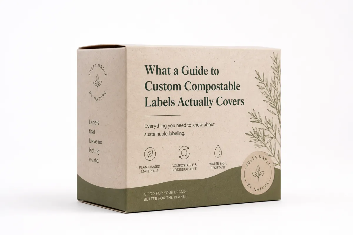 To Custom Compostable Labels for Sustainable Packaging