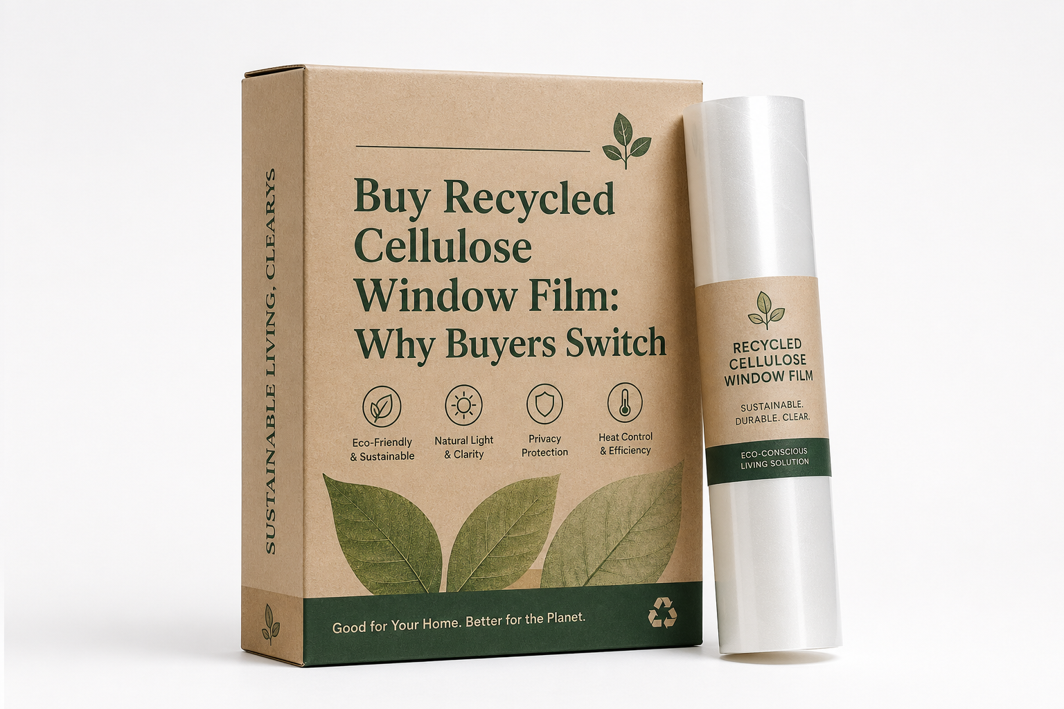 Buy Recycled Cellulose Window Film: Specs, Pricing, MOQ