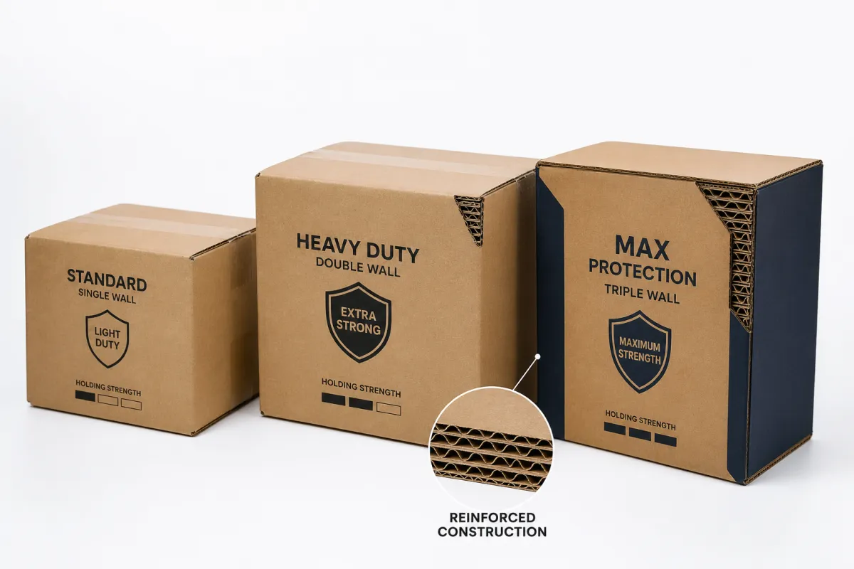 Compare Reinforced Shipping Boxes Strength: Picks