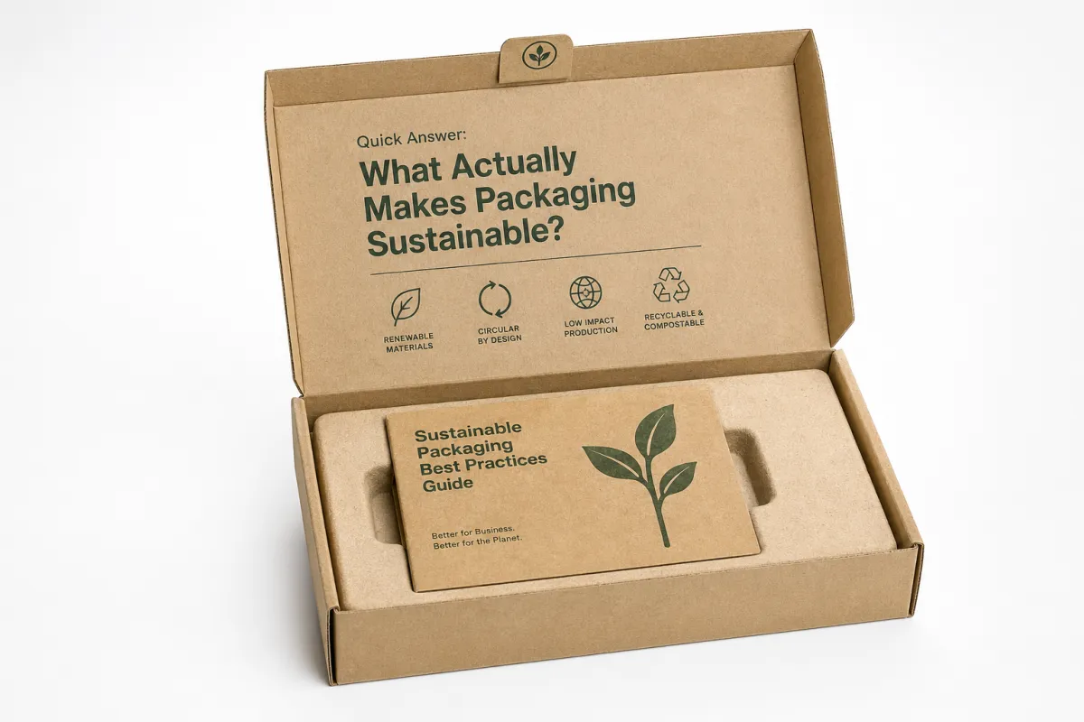 Sustainable Packaging Practices for Brands