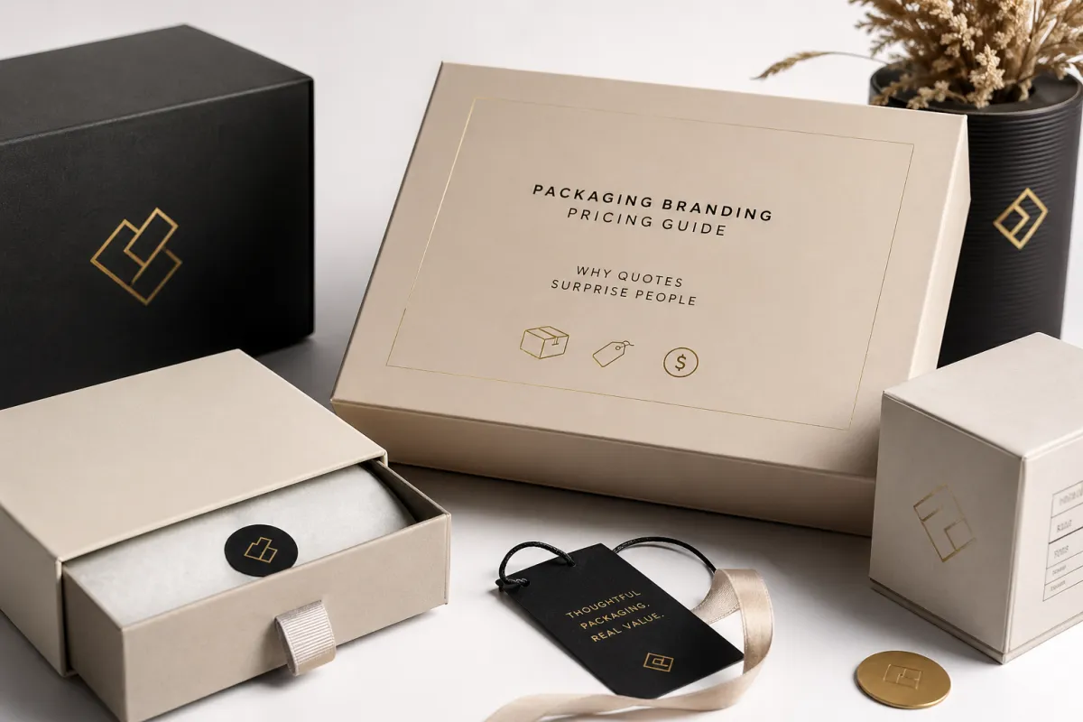 Packaging Branding Pricing: Quote Scope