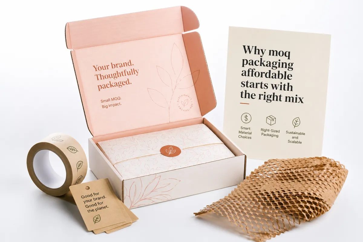 moq packaging affordable: pricing, specs, and process