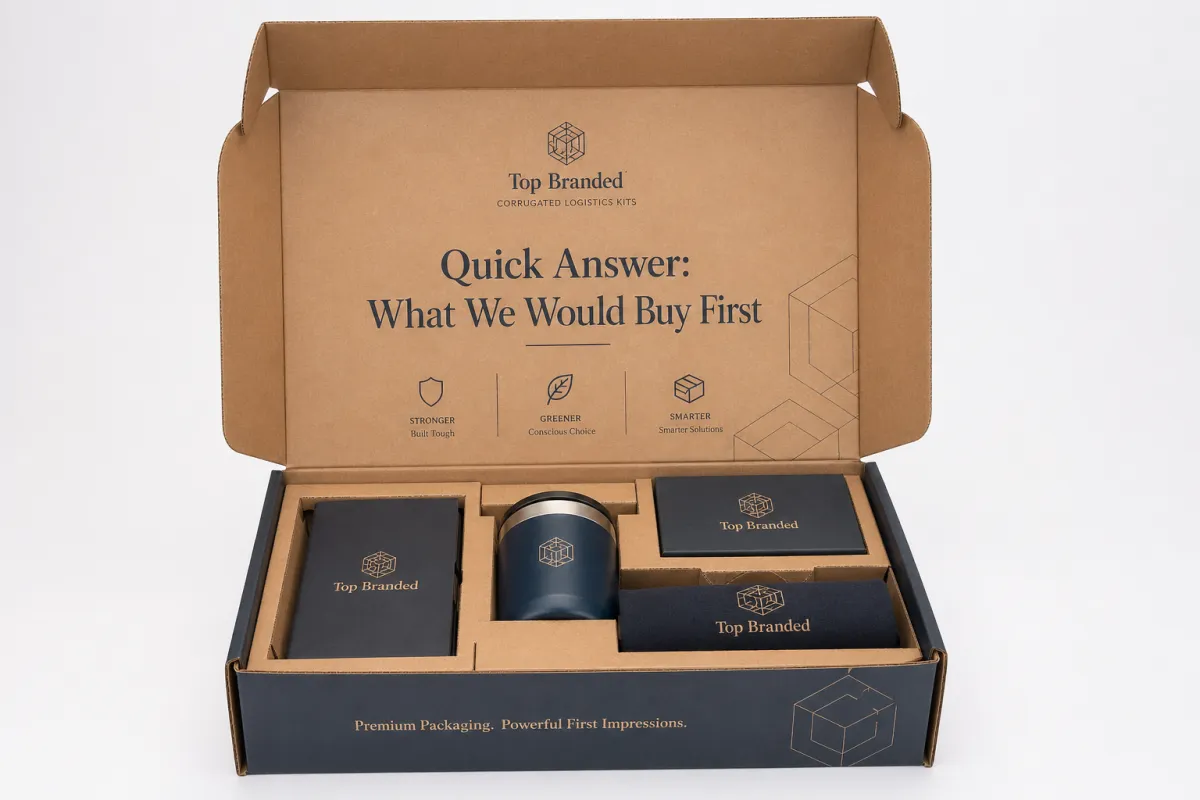 Branded Corrugated Logistics Kits for Shipping Teams