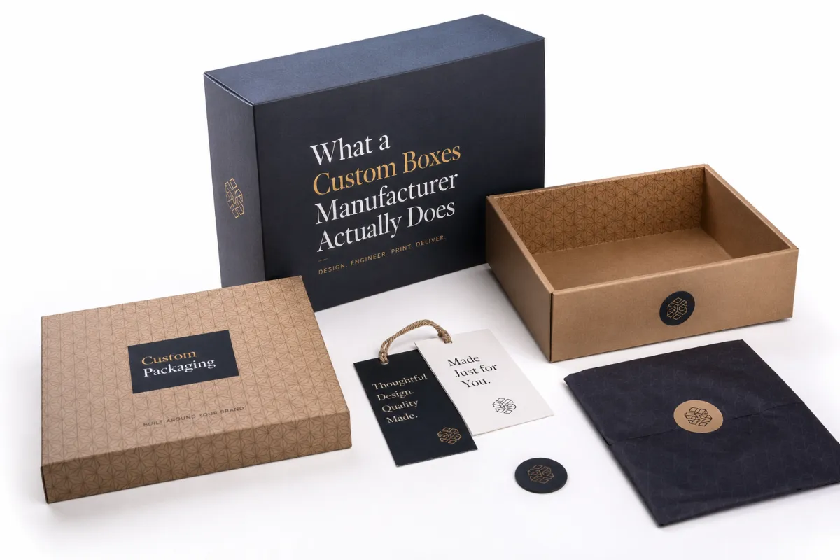 What a Custom Boxes Manufacturer Actually Does - CustomLogoThing packaging example