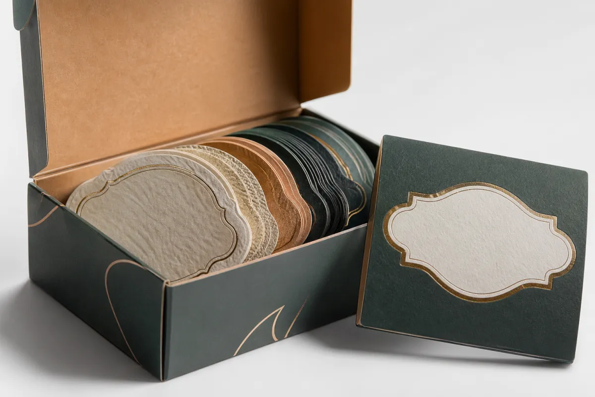 Buy custom textured labels wholesale