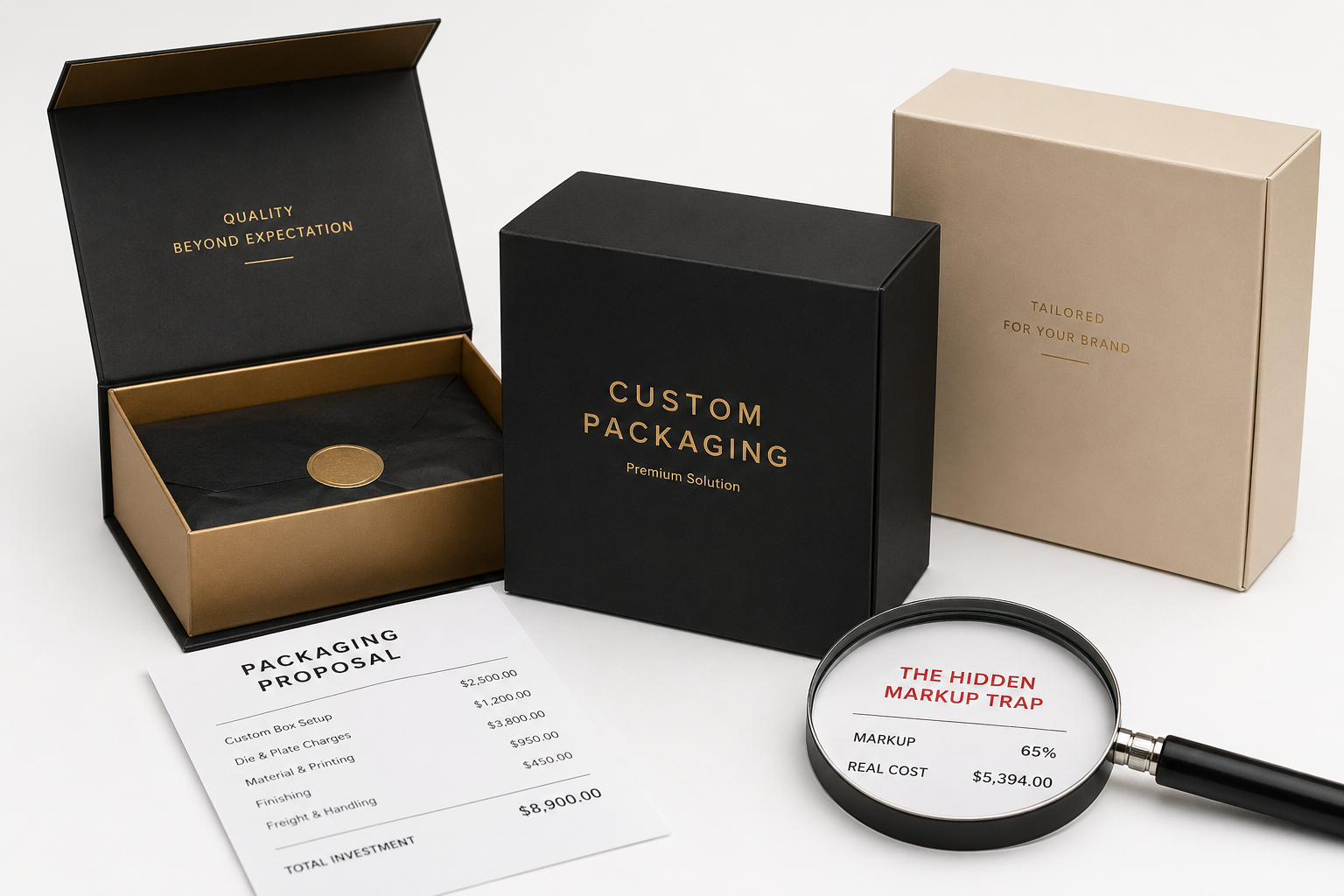 How to negotiate custom packaging setup fees like a pro