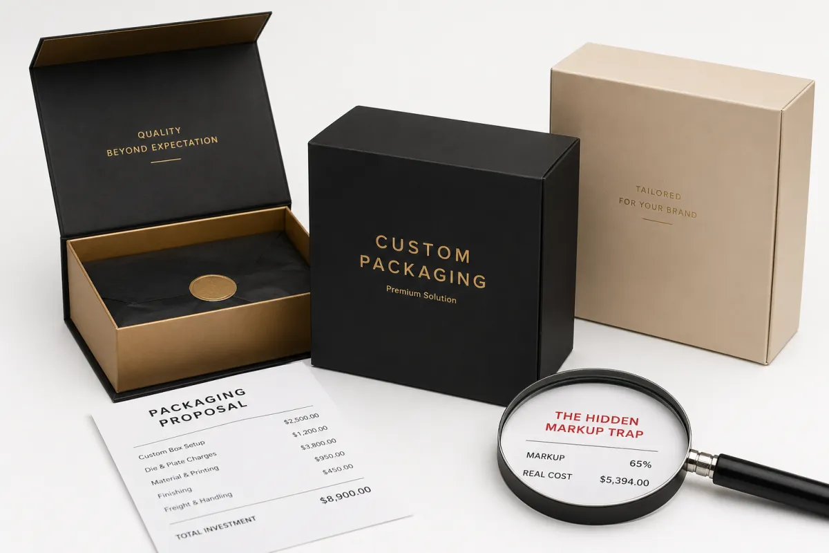 Negotiate Custom Packaging Setup Fees: Quote Brief