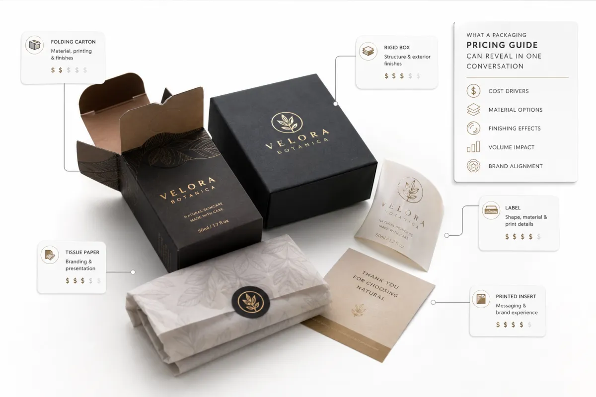 Custom packaging: What a product packaging pricing guide can reveal in one conversation - product packaging pricing guide
