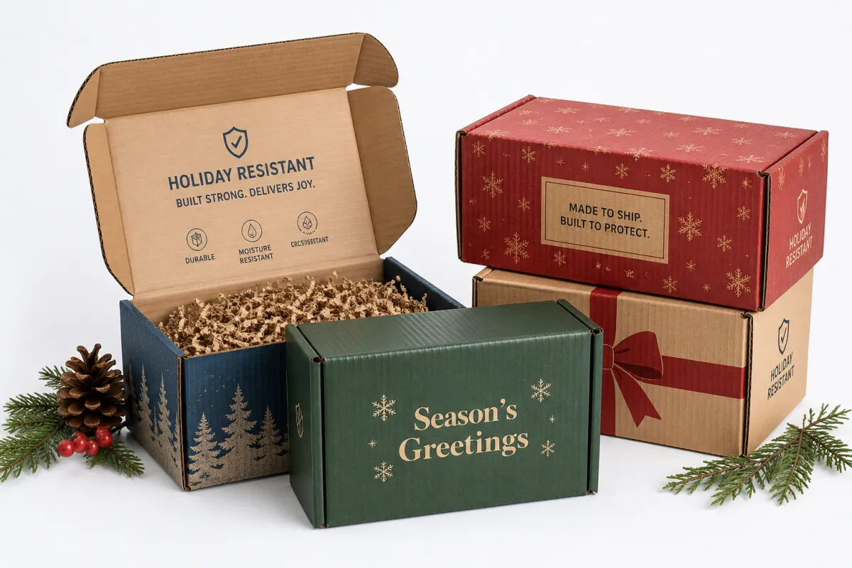 Holiday Resistant Corrugated Gift Shippers Explained