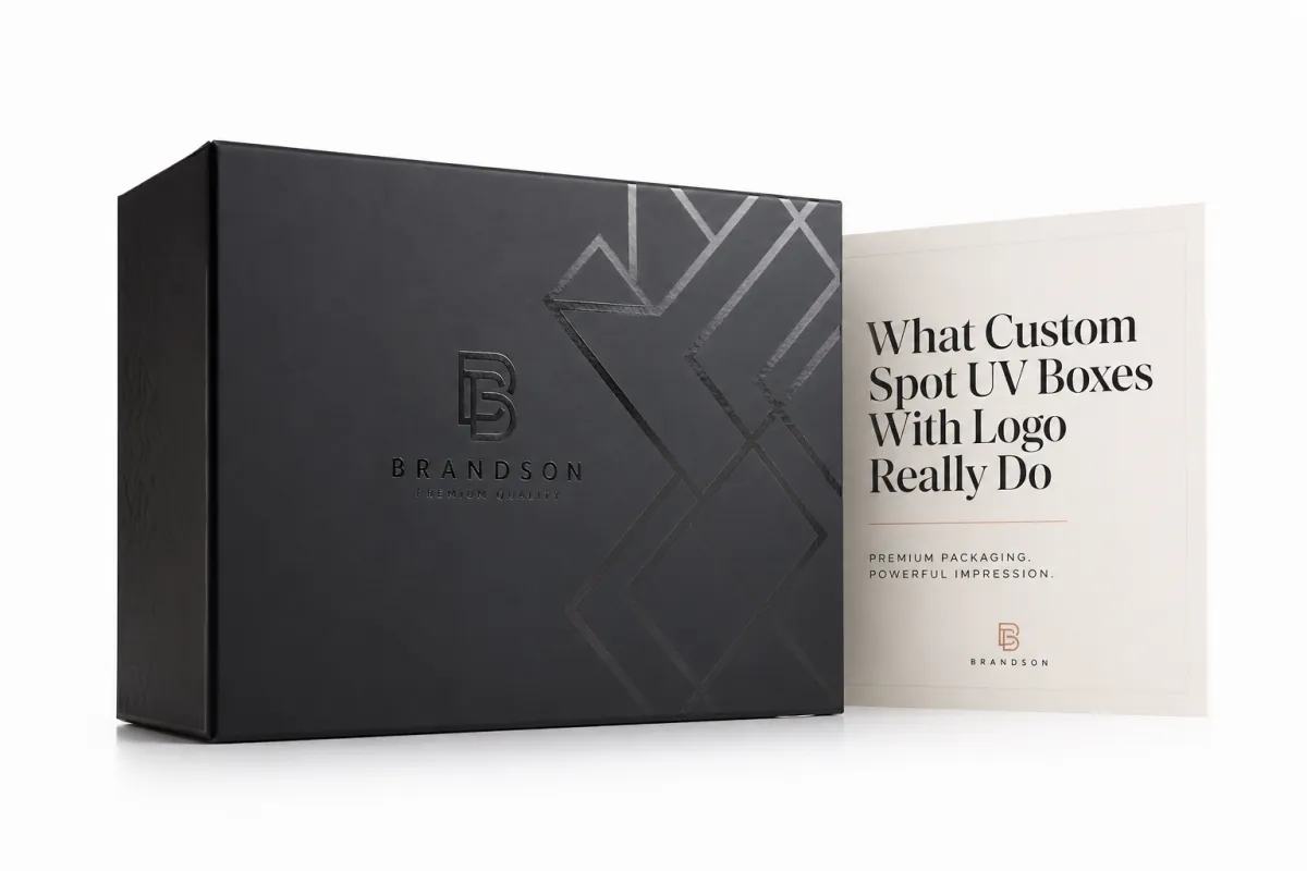 Custom Spot Uv Boxes with Logo: Before Buying