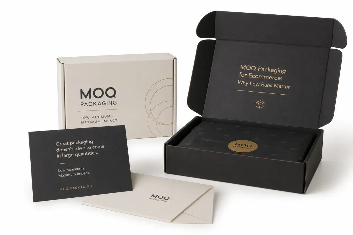MOQ Packaging for Ecommerce: Production Review