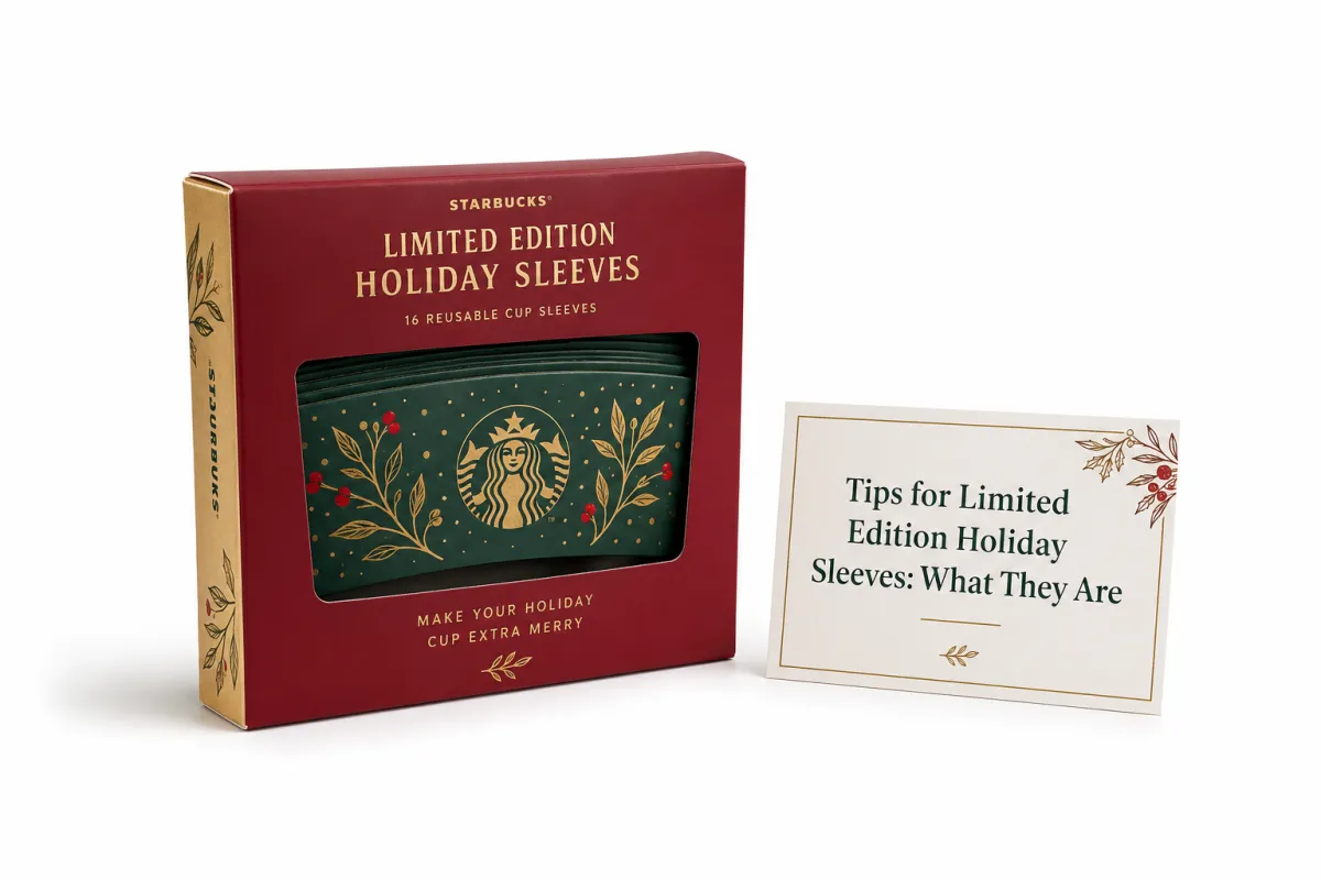 Limited Edition Holiday Sleeves Fast