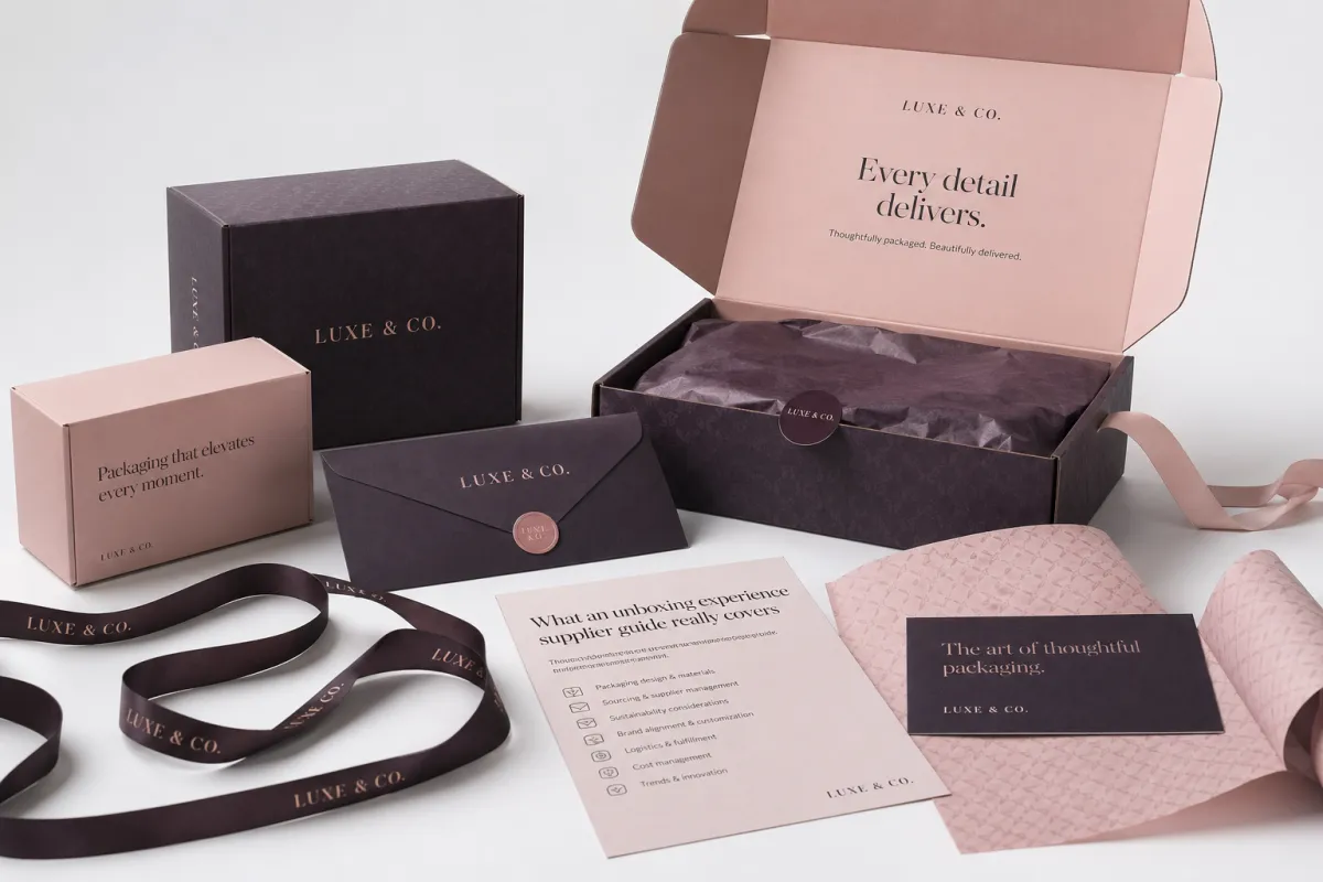 Unboxing Experience Supplier for Memorable Brands