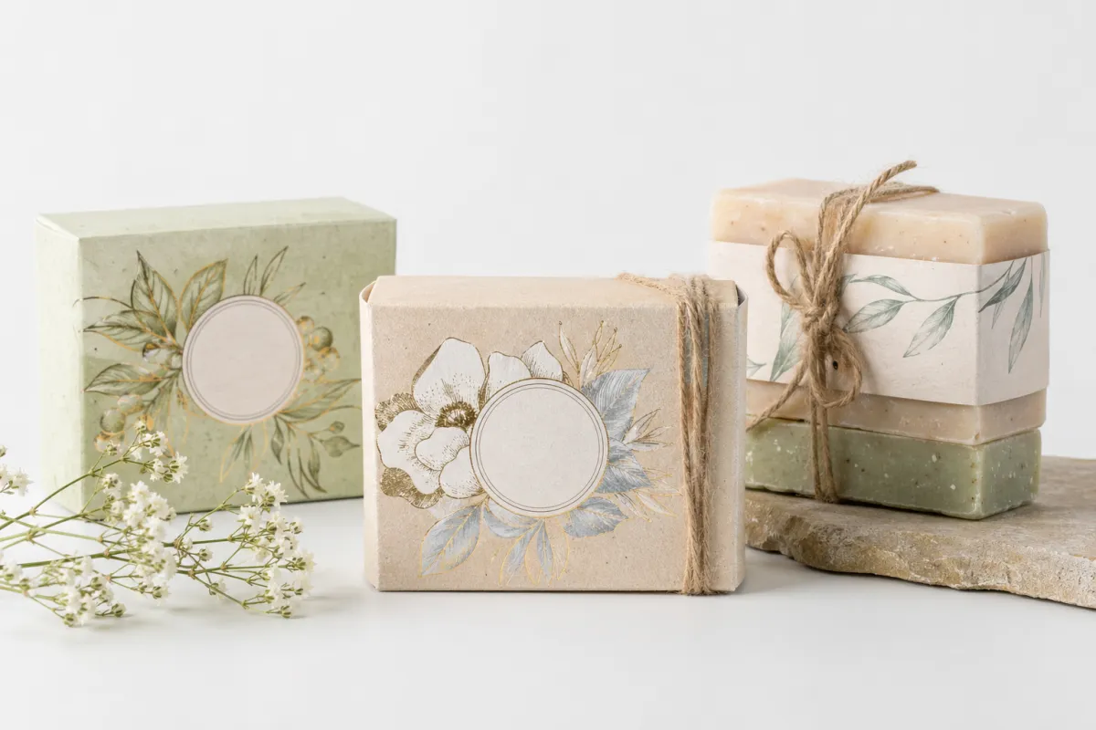 Personalized Packaging for Artisan Soaps: Sells
