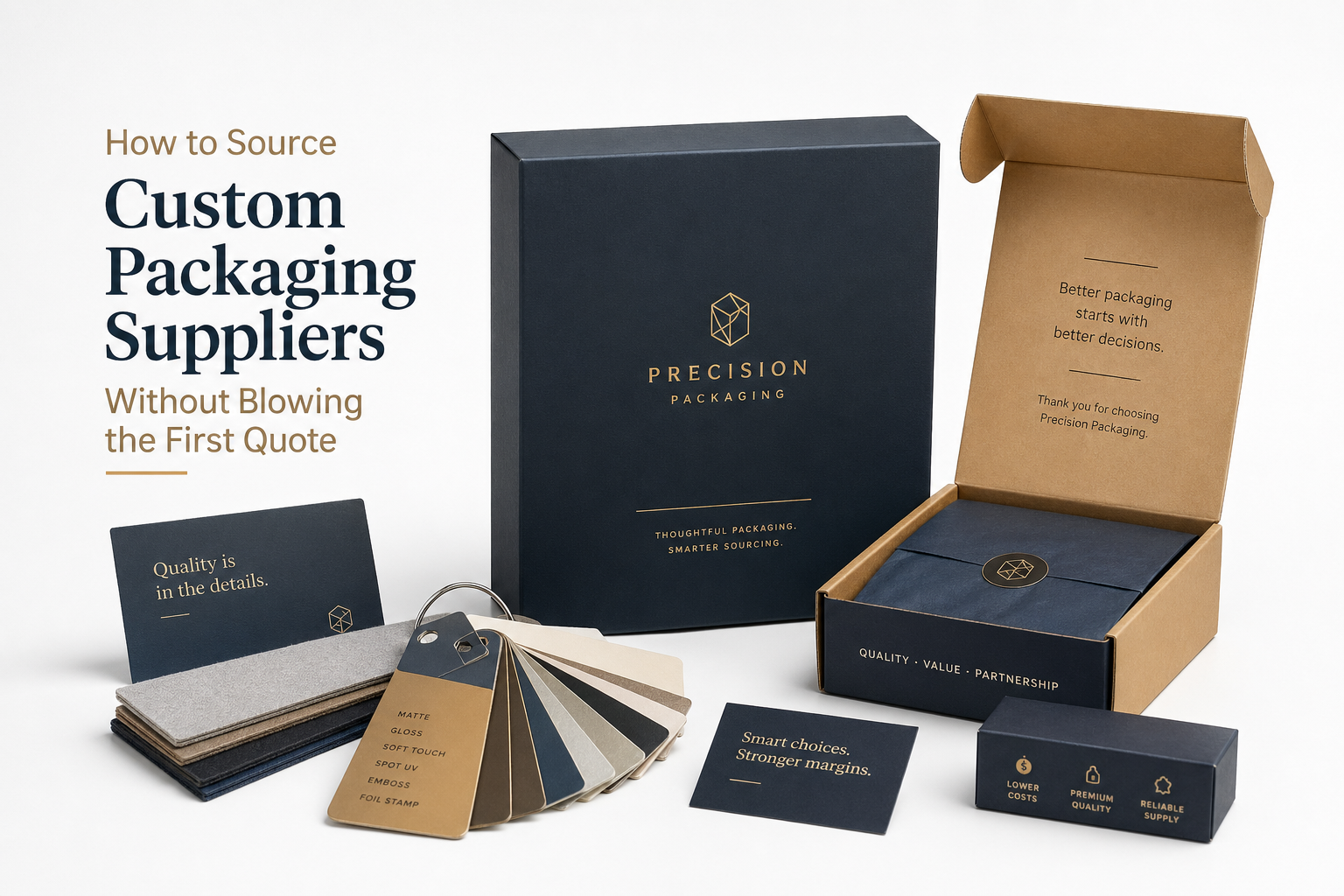 How to Source Custom Packaging Suppliers the Smart Way