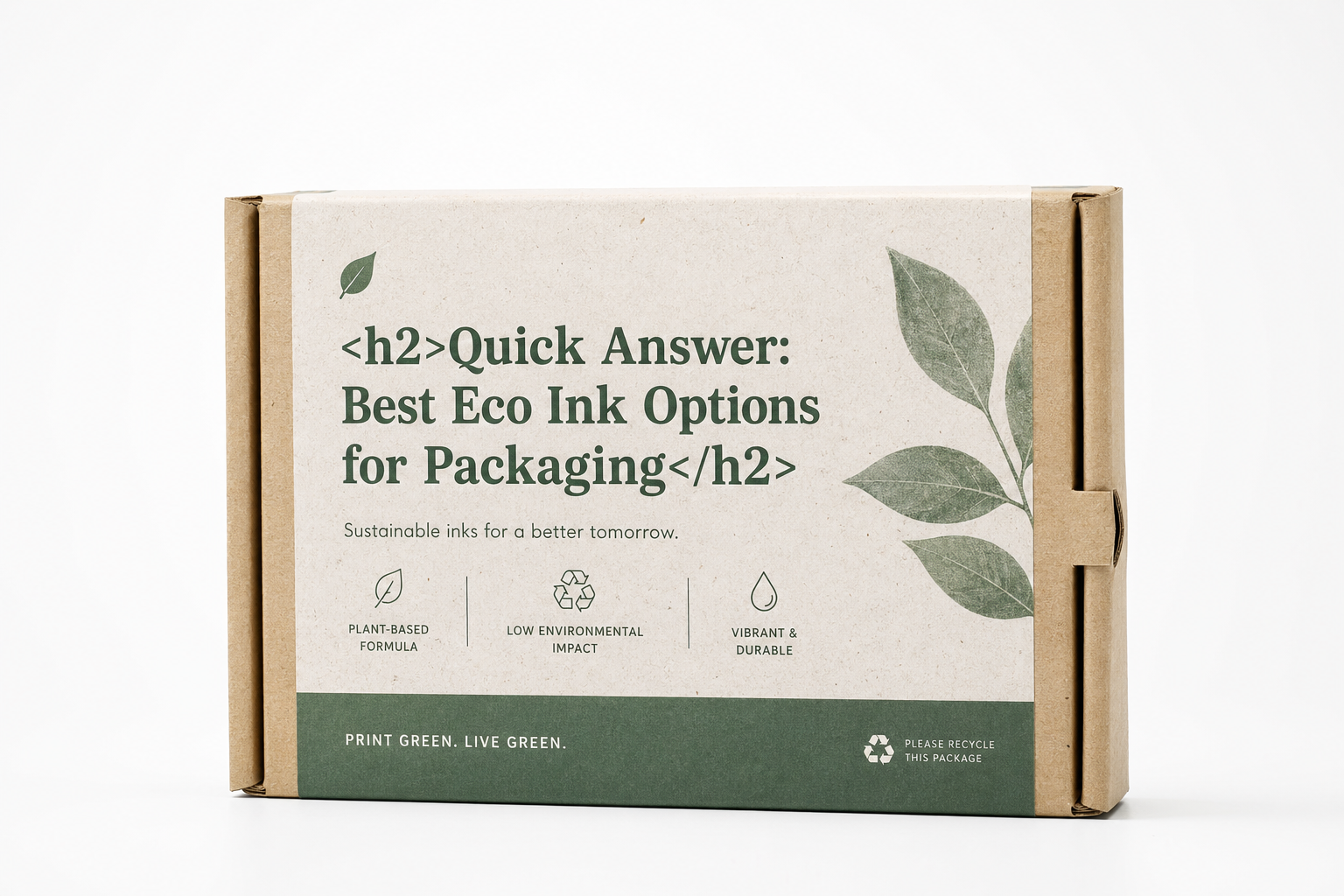 Best Eco Ink Options for Packaging: Honest Tested Picks