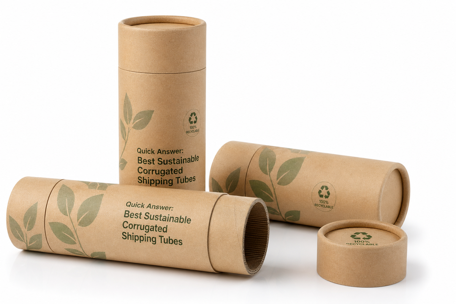 Best Sustainable Corrugated Shipping Tubes: Top Picks