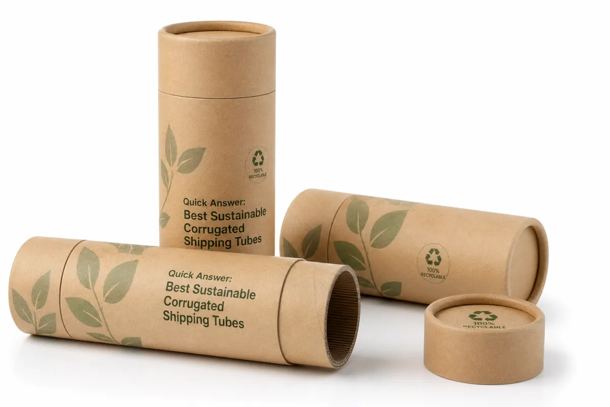 Sustainable Corrugated Shipping Tubes Planning Review