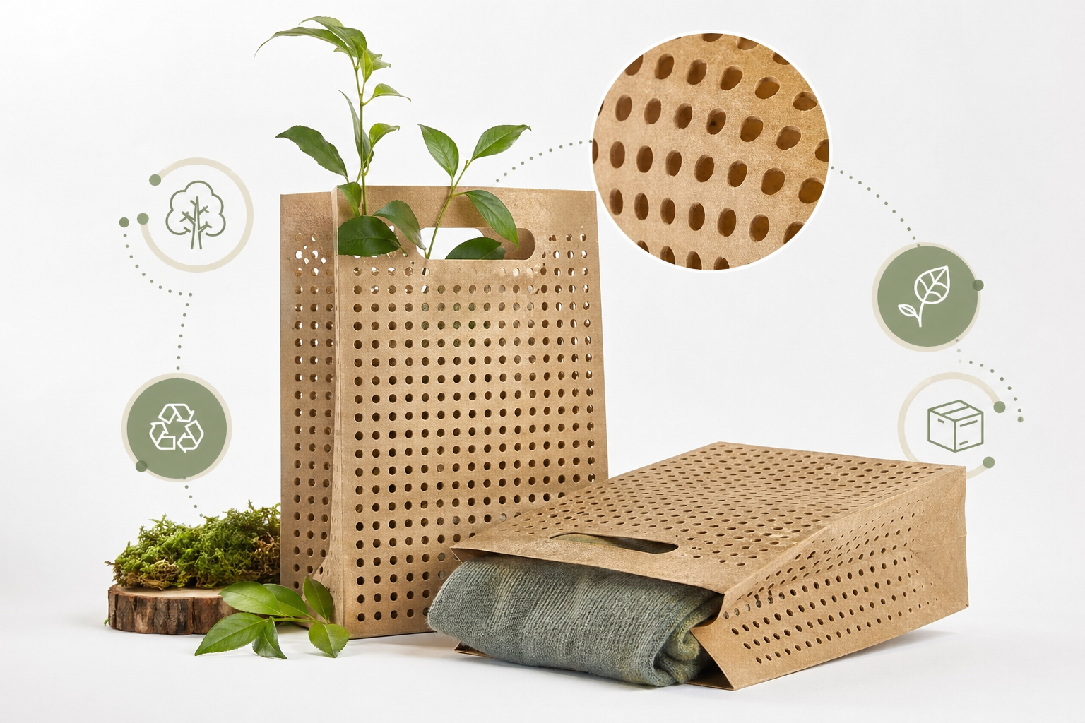 Custom Perforated Paper Bags Eco Friendly: How They Work