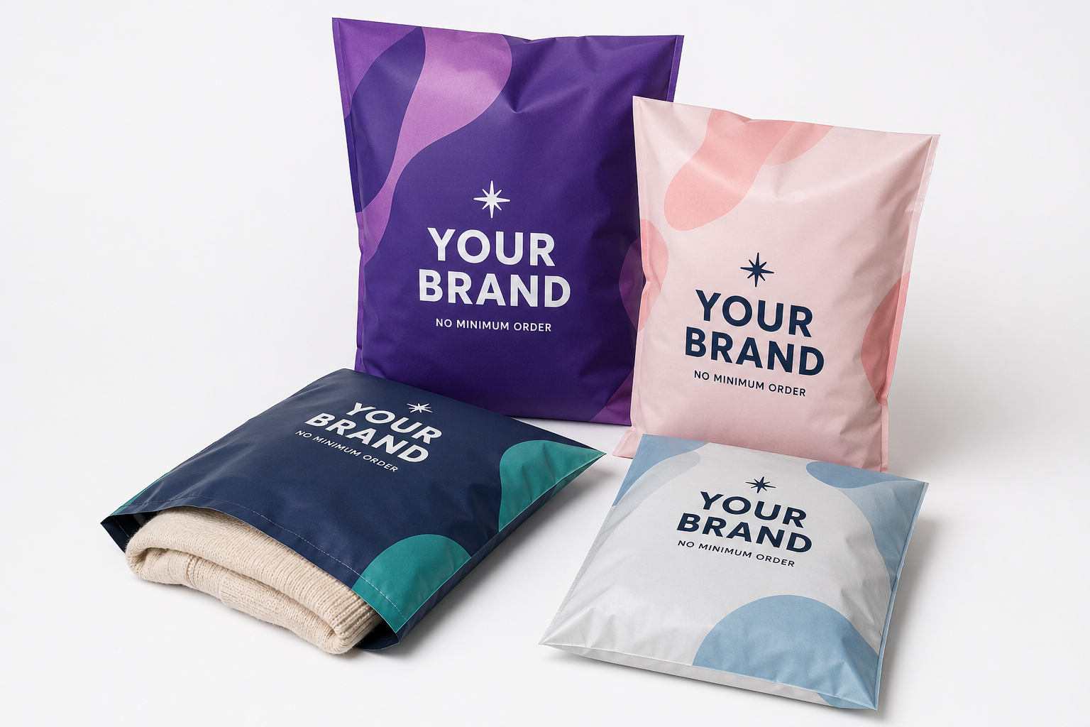 Order Custom Printed Mailers No Minimum for Brands