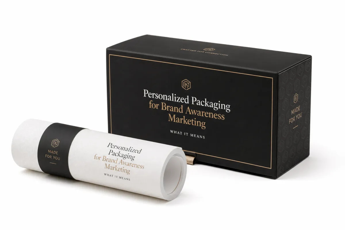 Personalized Packaging for Brand Awareness Marketing: What It Means - CustomLogoThing packaging example