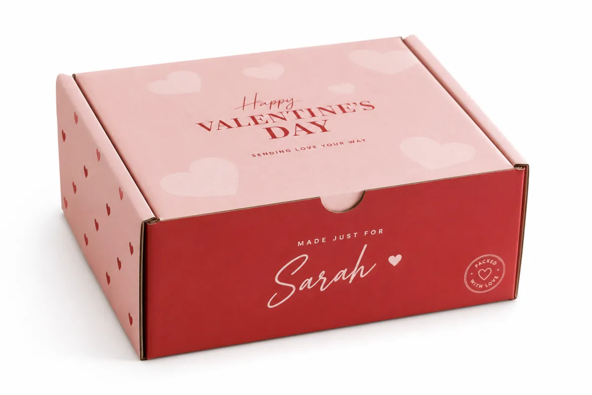 Custom Valentines Day Themed Shipping Cartons Procurement