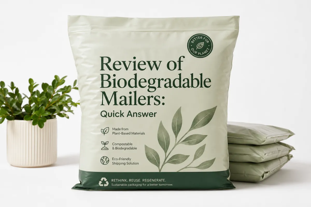 Of Biodegradable Mailers for Brands
