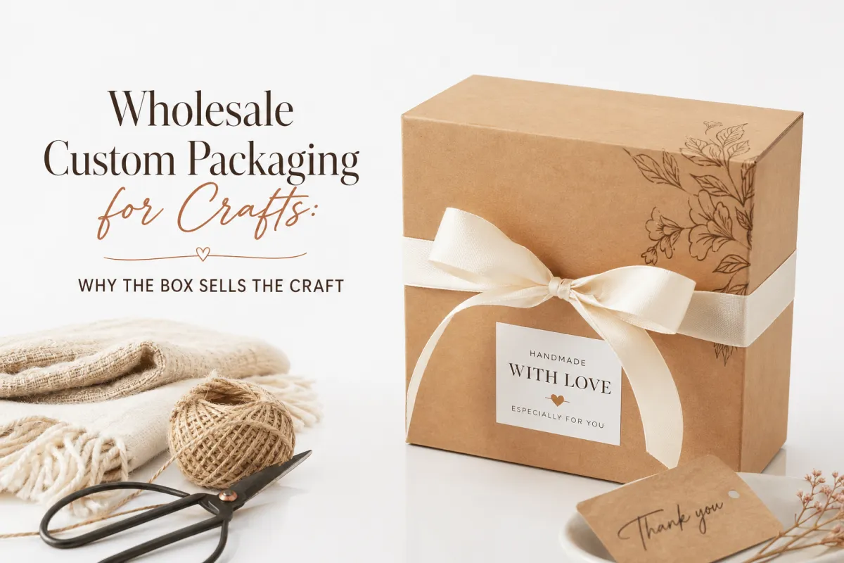 Wholesale Custom Packaging for Crafts Faster