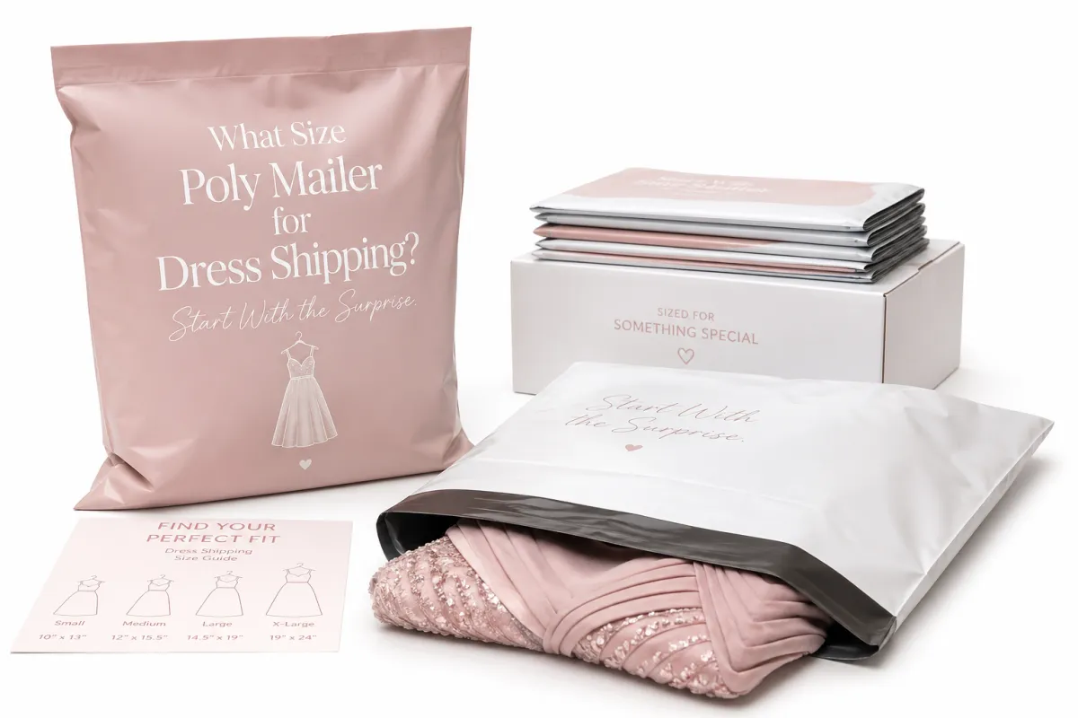 Poly Mailer Size for Dress Shipping: Procurement Brief
