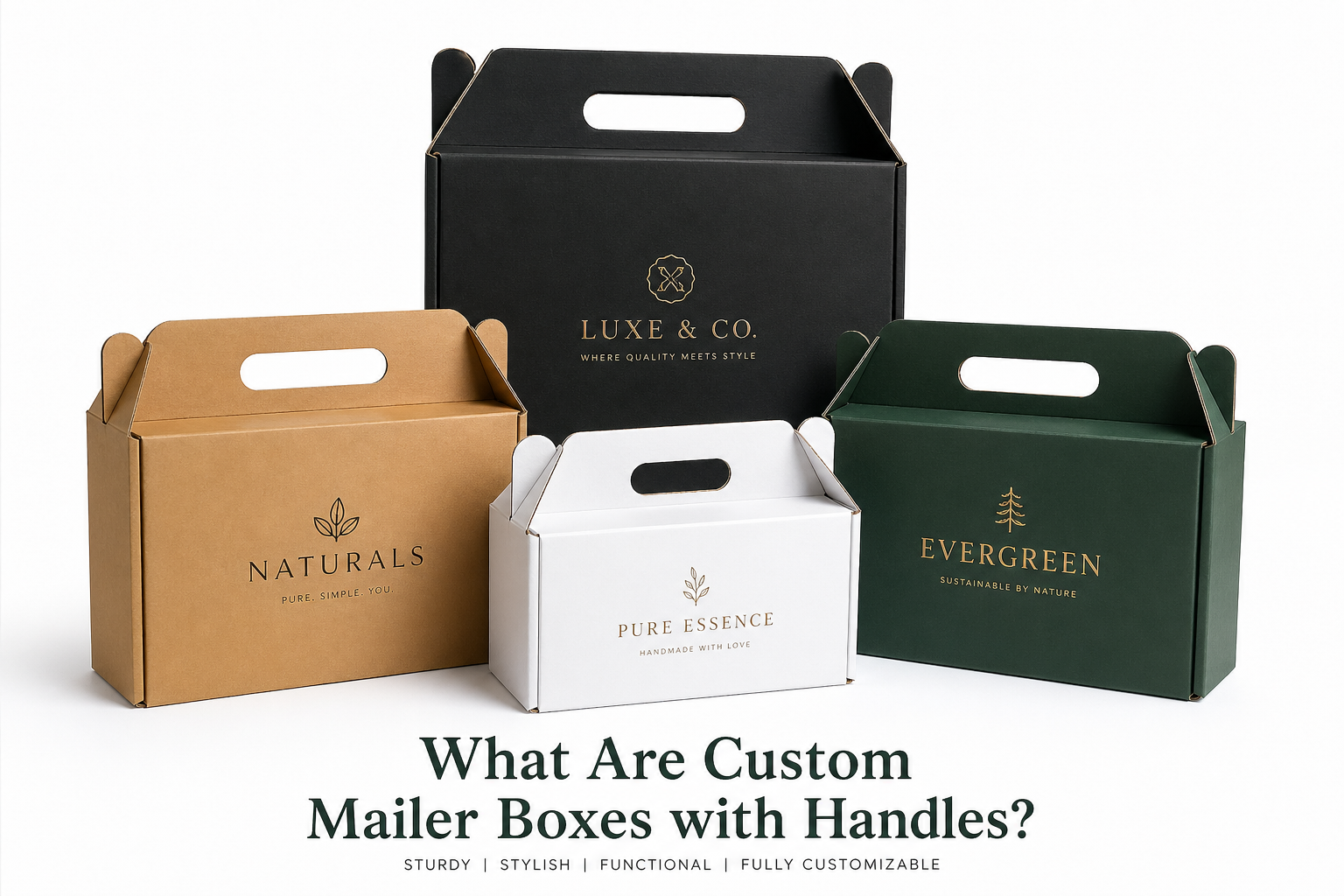 Custom Mailer Boxes with Handles: Design, Cost, Use