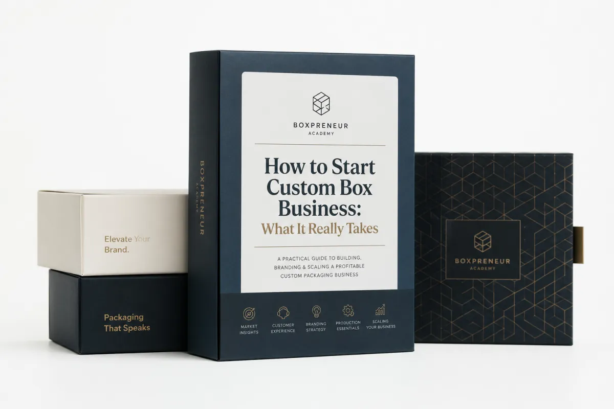 Start Custom Box Business: Production Spec, Color Control