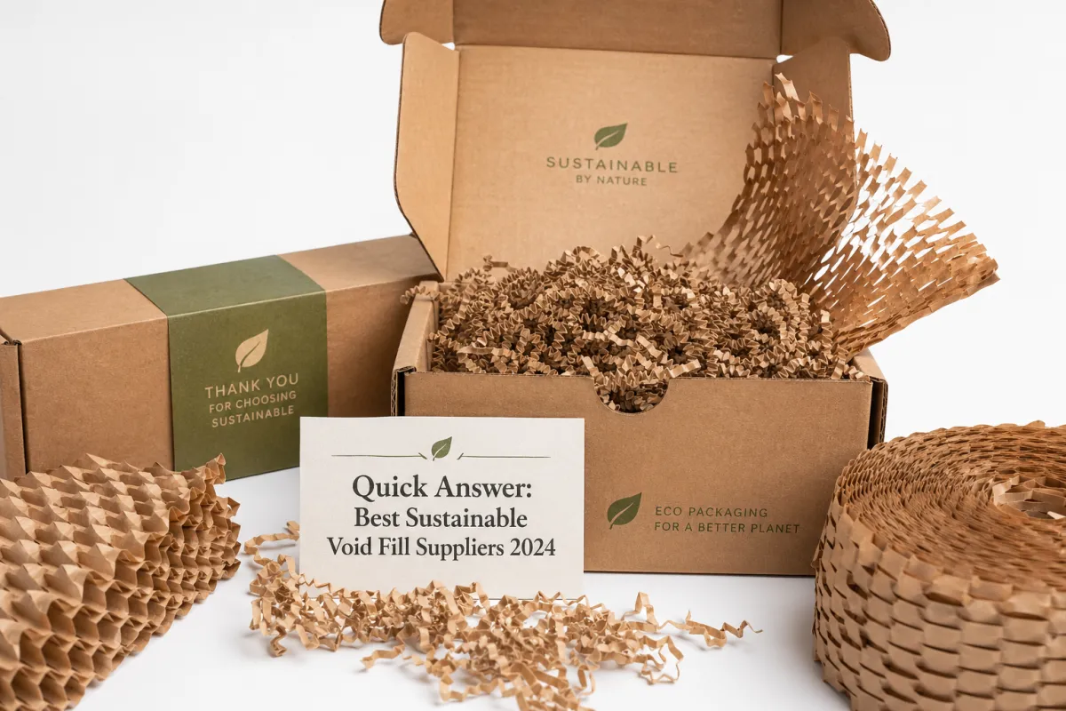 Sustainable Void Fill Suppliers Packaging Brands